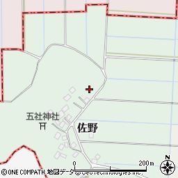 千葉県成田市佐野148周辺の地図