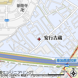 埼玉県川口市安行吉蔵306周辺の地図
