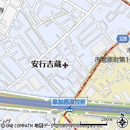 埼玉県川口市安行吉蔵62-1周辺の地図