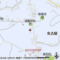 千葉県成田市名古屋557周辺の地図