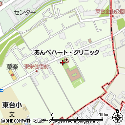 埼玉県ふじみ野市大井621-11周辺の地図