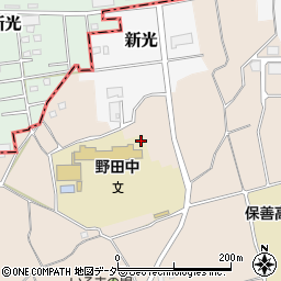 埼玉県入間市野田1710周辺の地図