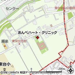 埼玉県ふじみ野市大井621-12周辺の地図