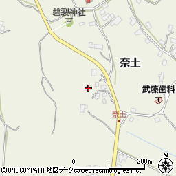 千葉県成田市奈土718周辺の地図