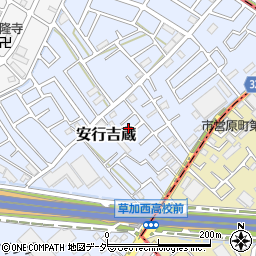 埼玉県川口市安行吉蔵60-4周辺の地図