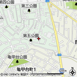 千葉県柏市あかね町4-24周辺の地図