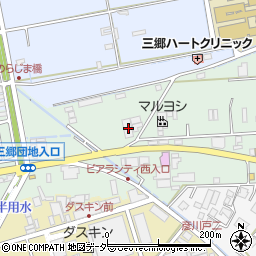 カーセブンMEGA三郷店　HATCH周辺の地図