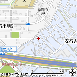 埼玉県川口市安行吉蔵292周辺の地図