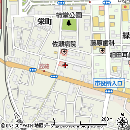 ピザーラ　飯能店周辺の地図
