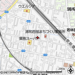 中浦和ＳＯＣＩＡマンション１号館周辺の地図