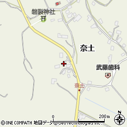 千葉県成田市奈土721周辺の地図