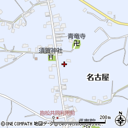 千葉県成田市名古屋560周辺の地図