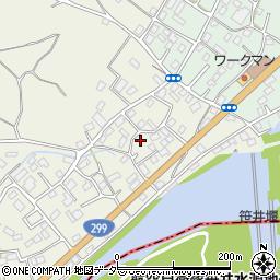 埼玉県狭山市笹井1877周辺の地図
