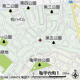 千葉県柏市あかね町8-56周辺の地図