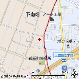 埼玉県富士見市下南畑2343周辺の地図