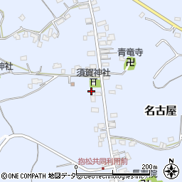 千葉県成田市名古屋558周辺の地図