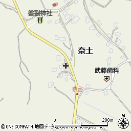 千葉県成田市奈土700周辺の地図