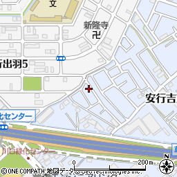 埼玉県川口市安行吉蔵294-15周辺の地図