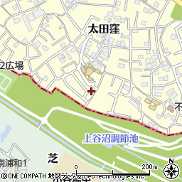 埼玉県さいたま市南区太田窪2165-1周辺の地図
