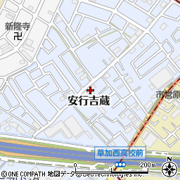 埼玉県川口市安行吉蔵59-3周辺の地図