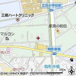 埼玉県三郷市上彦名522周辺の地図