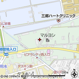 埼玉県三郷市上彦名508周辺の地図