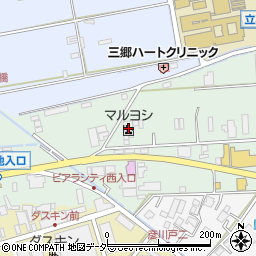 埼玉県三郷市上彦名512周辺の地図