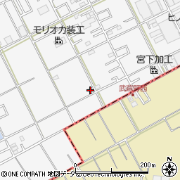 埼玉県川越市下赤坂646周辺の地図