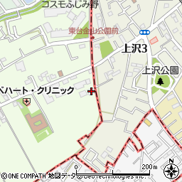 埼玉県ふじみ野市大井606-1周辺の地図