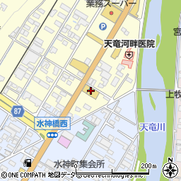 松本日産自動車伊那店周辺の地図