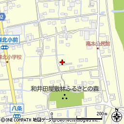 埼玉県八潮市八條1262-5周辺の地図
