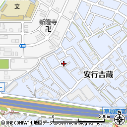 埼玉県川口市安行吉蔵299-2周辺の地図