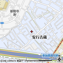 埼玉県川口市安行吉蔵303-32周辺の地図