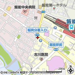 チケパ飯能駅前第４駐車場周辺の地図
