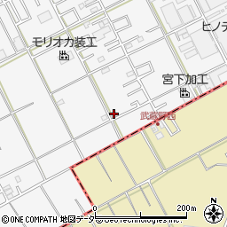 埼玉県川越市下赤坂636-8周辺の地図