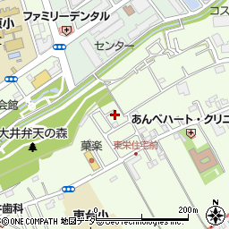 埼玉県ふじみ野市大井664-14周辺の地図