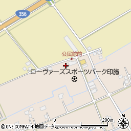 千葉県印旛郡栄町請方286周辺の地図