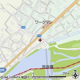埼玉県狭山市笹井1848周辺の地図