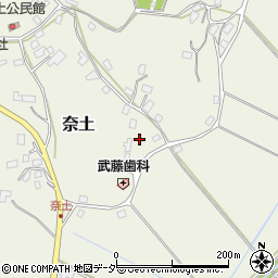 千葉県成田市奈土354-3周辺の地図