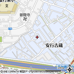 埼玉県川口市安行吉蔵303-1周辺の地図