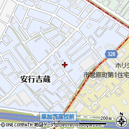 埼玉県川口市安行吉蔵46周辺の地図
