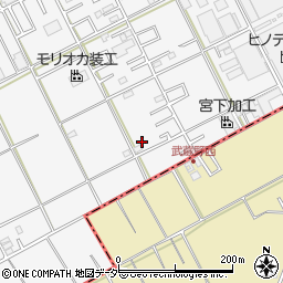 埼玉県川越市下赤坂636-20周辺の地図