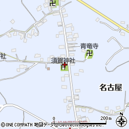 千葉県成田市名古屋564周辺の地図