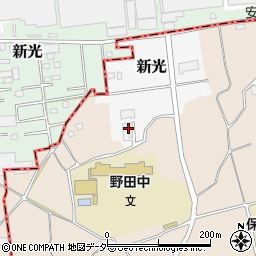 埼玉県入間市新光115周辺の地図
