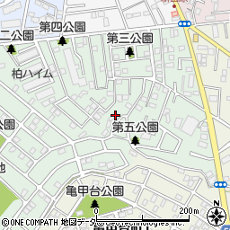 千葉県柏市あかね町8-62周辺の地図