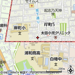 悠和ホームズ周辺の地図