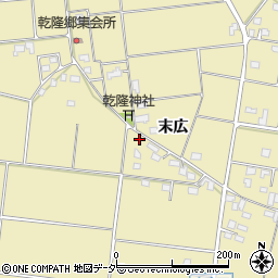長野県伊那市美篶末広7262周辺の地図