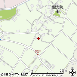 千葉県柏市岩井168周辺の地図