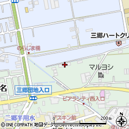 埼玉県三郷市上彦名499周辺の地図
