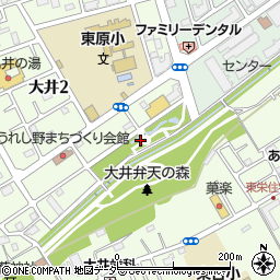 埼玉県ふじみ野市大井2丁目13周辺の地図